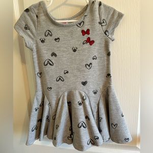 2t Toddler Girl Mini Mouse Heart Dress